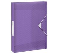 ESSELTE Carpeta de Proyectos Colour Breeze PP A4 Malva (Set de 5)
