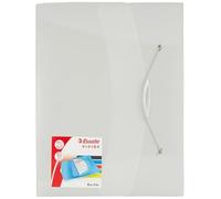 Esselte Carpeta de proyectos VIVIDA, A4, Capacidad para 350 hojas, Cierre elástico, Blanco, 624050