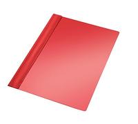 Esselte Carpeta dossier fastener, Plástico, A4, Sin tarjetero, Pack de 50, Rojo, Modelo 132/1, 13202