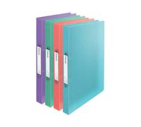 Esselte Colour Breeze Carpeta de 2 anillas redondas 25 mm DIN A4 colores surtidos