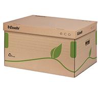 Esselte Eco - Organizador de almacenaje (Marrón, Verde, 345 x 439 x 242 mm) 10 unidades