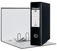 Esselte Eurofile - Carpeta de cartón (Negro, 8 cm, 230 mm, 300 mm)
