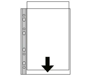 Esselte Fundas transparentes A3 | 11 agujeros de 90 micras | 50 unidades