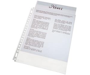 Esselte Fundas transparentes A4 | 21 agujeros de 30 micras | 100 unidades