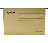 Esselte Carpeta colgante Classic reforzada Kraft 412 mm 41 x 24 cm 50 unidades
