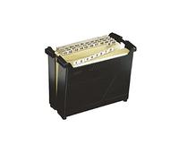 Esselte-Leitz 19950095 - Caja colgante con 53 fichas para citas, color negro