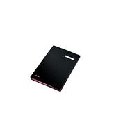 Esselte-Leitz 621064 - Clasificador de documentos con tapa de plástico (10 compartimentos), color negro