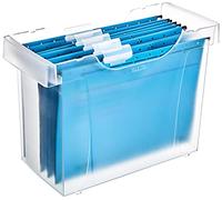 Esselte Leitz Mini-Box - Caja para carpetas colgantes, transparente