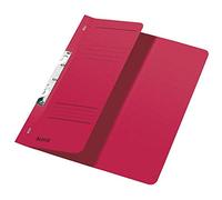 Esselte Leitz Ranura grapadora, 1/2 de tapa delantera, A4, formularios. Cartón Manila, color rojo