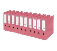 ESSELTE NO1 PWR LAF PP 75MM A4 RASPBERRY