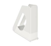 Esselte Revistero Europost de plástico opaco blanco VIVIDA 72x256x260 mm