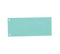 Esselte Separadores Archivador de Banda, Cartón 1/3 para Hojas A4, Pack de 100, Extra Ancho, Azul, 100% Reciclado, 20996