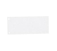 Esselte Separadores Archivador de Banda, Cartón 1/3 para Hojas A4, Pack de 100, Extra Ancho, Blanco, 100% Reciclado, 20998