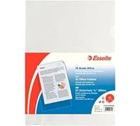 ESSELTE Sobres "L" Office PPL antirreflectantes, tamaño A4 - 392581200