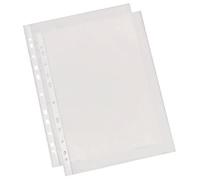 Esselte Standard - Fundas de plástico para documentos (DIN A4, 10 unidades, polipropileno), transparentes