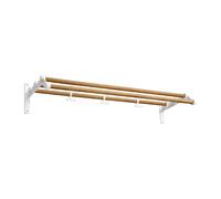 Essem Design Estante sombrerero Nostalgi 291 100 cm bambú-blanco