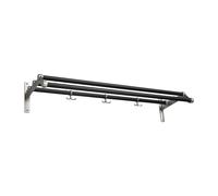 Essem Design Estante sombrerero Nostalgi 291 100 cm negro-aluminio