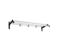 Essem Design Estante sombrerero Nostalgi 291 Blanco. base negra