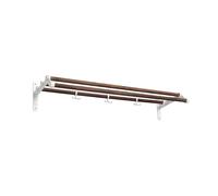 Essem Design Estante sombrerero Nostalgi 291 Nogal. base blanca