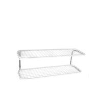 Essem Design Estante zapatero Classic 650 Blanco/cromo. 2 niveles. 110 cm