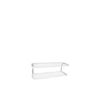 Essem Design Estante zapatero Classic 650 Blanco/cromo. 2 niveles. 60 cm