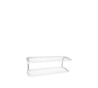 Essem Design Estante zapatero Classic 650 Blanco/cromo. 2 niveles. 80 cm