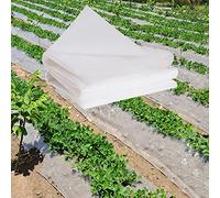 Esta lámina de Polietileno Transparente de Alta Resistencia de 16x21 m (80 micras) es una Cubierta de plástico Impermeable para invernaderos, túneles de Cultivo, protección contra el Polvo y