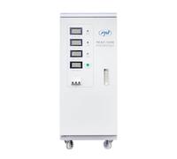 Estabilizador de Voltaje trifásico PNI SVT-10K con servomotor, 10000VA, 8000W, Regulador de Voltaje salida 380V, Estabilizador de Corriente con Protección contra el Circuito
