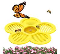 Estación de Agua para Abejas de Jardín Fuente Flotante Forma de para s | Bebedero de Agua para Abejas para Jardín, Patio, Terraza, Estanque, Balcón, Césped y Patio Trasero