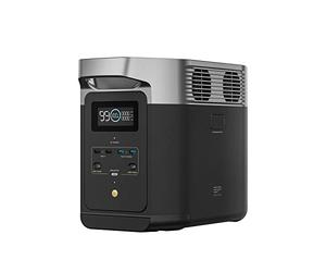 Estación de Energía Portátil EcoFlow Delta 2 con Capacidad Ampliable de 1 a 3 kWh, batería LFP, Carga rápida, Uso como generador Solar para alimentación de Reserva en casa, Camping y autocaravanas