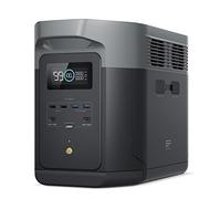 Estación de energía portátil EcoFlow DELTA 2 Max 2048 Wh, Generador solar | Batería LFP de 3000 ciclos de CA 80% de carga en 53mins, potencia de hasta 3100 W, para hogar/caravanas/acampada/camping/