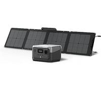 Estación de energía portátil ECOFLOW River2 256Wh con panel solar de 110 W