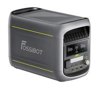 Estación de energía portátil FOSSiBOT F1800, batería LiFePO4 de 1024 Wh, salida de CA de 1800 W, carga ultrarrápida de CA de 1200 W y carga solar de 500 W, múltiples puertos USB/Tipo-C/salida para aut