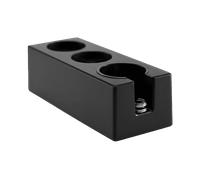 Cecotec Estación de Prensado para Espresso Baristeo Tamper Station. Diseño 3 en 1 para Prensador, Nivelador y Portafiltro, Compatible 51-58 mm, Material ABS Fácil Limpiar, Optimiza Espacio