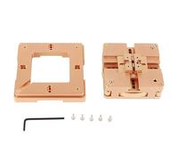 Estación de Reballing BGA WN8090, Kit de Retrabajo de Soldadura con Plantilla de Imán Automático, Estructura de Aleación de Aluminio con Función de Centrado Automático, Compatible