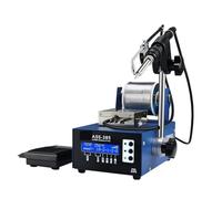 Estación de soldadura, Máquina De Soldadura Completamente Automática Con Pantalla Digital De ASS-385A, 75W, Tipo Pedal, Alimentación Automática De Estaño, Estación De Soldadura BGA,Construcción sólid
