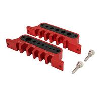 Estación de soldadura RC de aleación de aluminio, accesorio RC para conectores de banana XT60, XT90 y T, estación de soldadura aislada con tornillos de bloqueo para helicópteros,