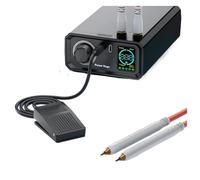 Estación de soldadura, Soldador por puntos de alta potencia 9000W, kit bricolaje con batería 18650 portátil pedal