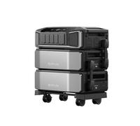 Estación ultraportátil EF ECOFLOW DELTA Pro con 2 baterías de 12 kWh. | 6900 W de CA, batería LFP ampliable a 30 kWh, recarga hasta el 80% en 73 minutos, Generador solar para uso doméstico