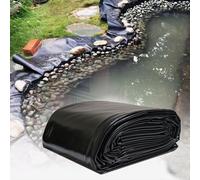 Estanque para exteriores de 1 x 1 m, membrana impermeable flexible para estanques de jardín, resistente al desgarro, cubierta duradera para estanques de peces, repuesto resistente para piscinas de