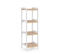 Estante 4P Brooklyn Nat-Blanco H110