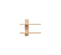 Andersen Furniture Estante de pared Bend Roble. 50×18×40 cm