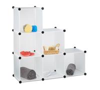 Estante cubos estantería modular mueble organizador 110 cm fácil montaje