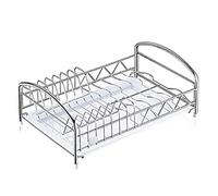 Estante de acero inoxidable 304 extraíble para cubiertos moderno para platos y sistema de drenaje estable de Chopstic, diseño que ahorra espacio
