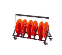 Estante de alambre con ruedas, soporte para cables, dispensador de gran | Estante de alambre con ruedas, dispensador de cables móvil para una fácil organización, perfecto para proyectos eléctricos y