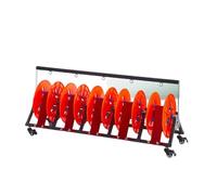 Estante de alambre con ruedas, soporte para cables, dispensador de gran | Estante de alambre con ruedas, dispensador de cables móvil para una fácil organización, perfecto para proyectos eléctricos y