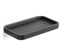 Estante de ducha RIM 22 cm, negro, aluminio, Zone Denmark
