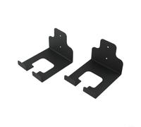 Estante de herramientas con acabado mate, 2 unidades, resistente a los | Diseño montado en la pared, ahorra espacio en el suelo, ideal para cobertizo de garaje, sótano, solución de almacenamiento