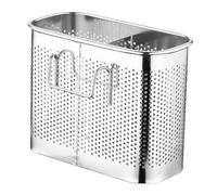 Estante de metal portátil para cubiertos con gancho | Estante de secado con gancho para cubiertos, tenedor, drenaje, encimera de cocina, hogar, casa, restaurante interior