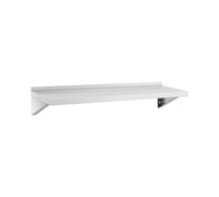 Royal Catering RCWR-120.1 - Estante de pared (acero inoxidable, 120 x 40 cm, hasta 80 kg)